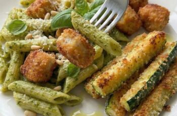 Easy Chicken Pesto Pasta – Creamy, Flavorful & Ready in 25 Minutes