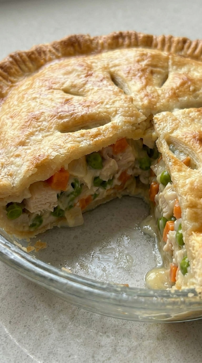 Easy Chicken Pot Pie Recipe (Creamy & Delicious!)