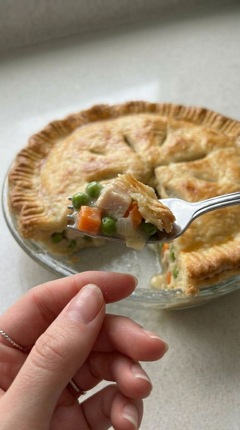 Easy Chicken Pot Pie Recipe (Creamy & Delicious!)