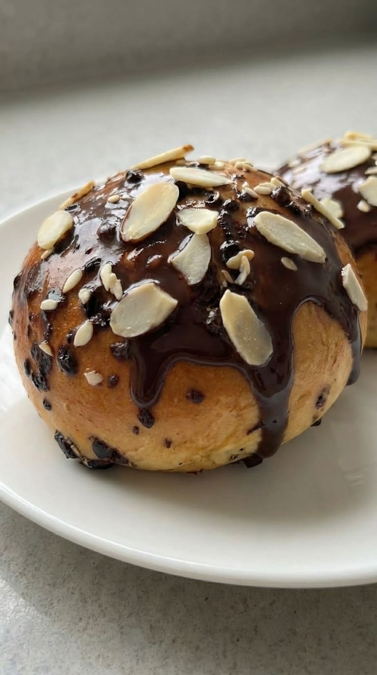Chocolate Brioche Buns – Sweet, Soft & Perfect for Breakfast