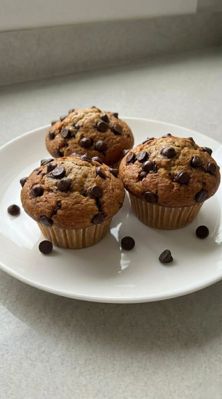 Chocolate Chip Muffins Recipe – Moist, Sweet & So Delicious