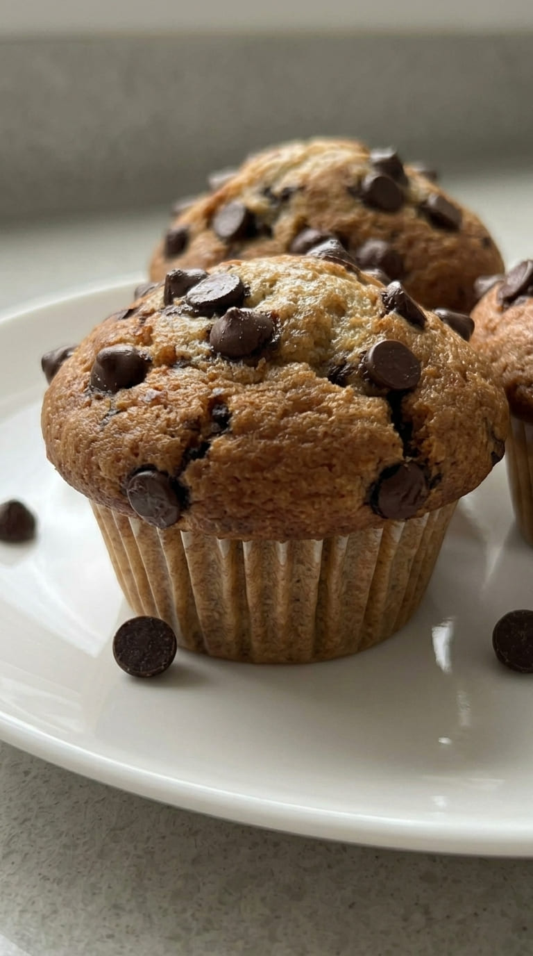 Chocolate Chip Muffins Recipe – Moist, Sweet & So Delicious