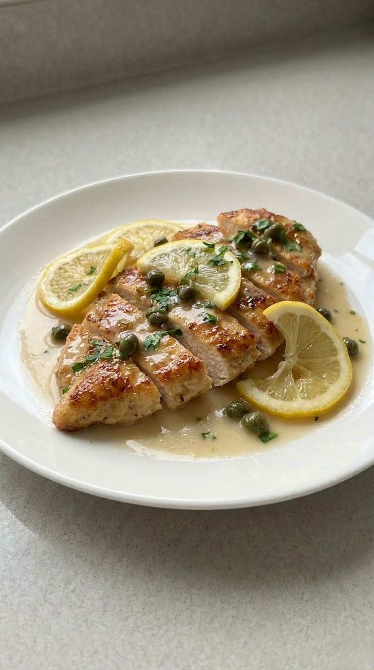 Creamy Lemon Chicken Piccata – Perfect Weeknight Dinner Idea