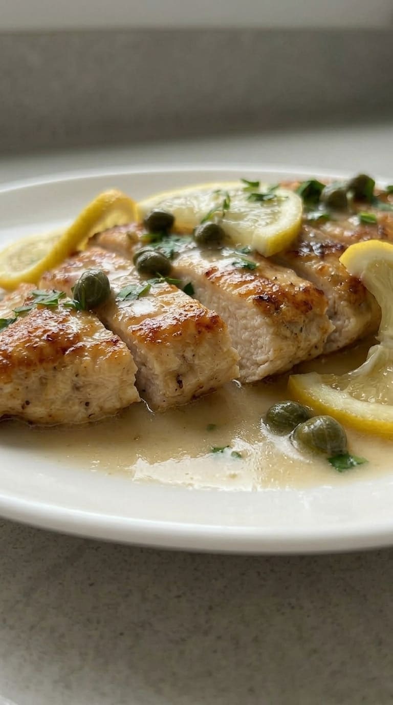 Creamy Lemon Chicken Piccata – Perfect Weeknight Dinner Idea