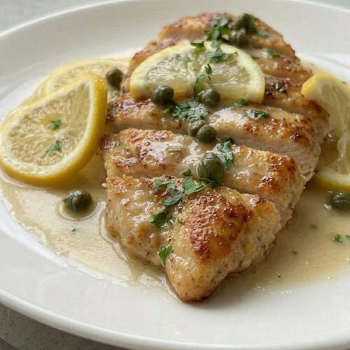 Creamy Lemon Chicken Piccata – Perfect Weeknight Dinner Idea
