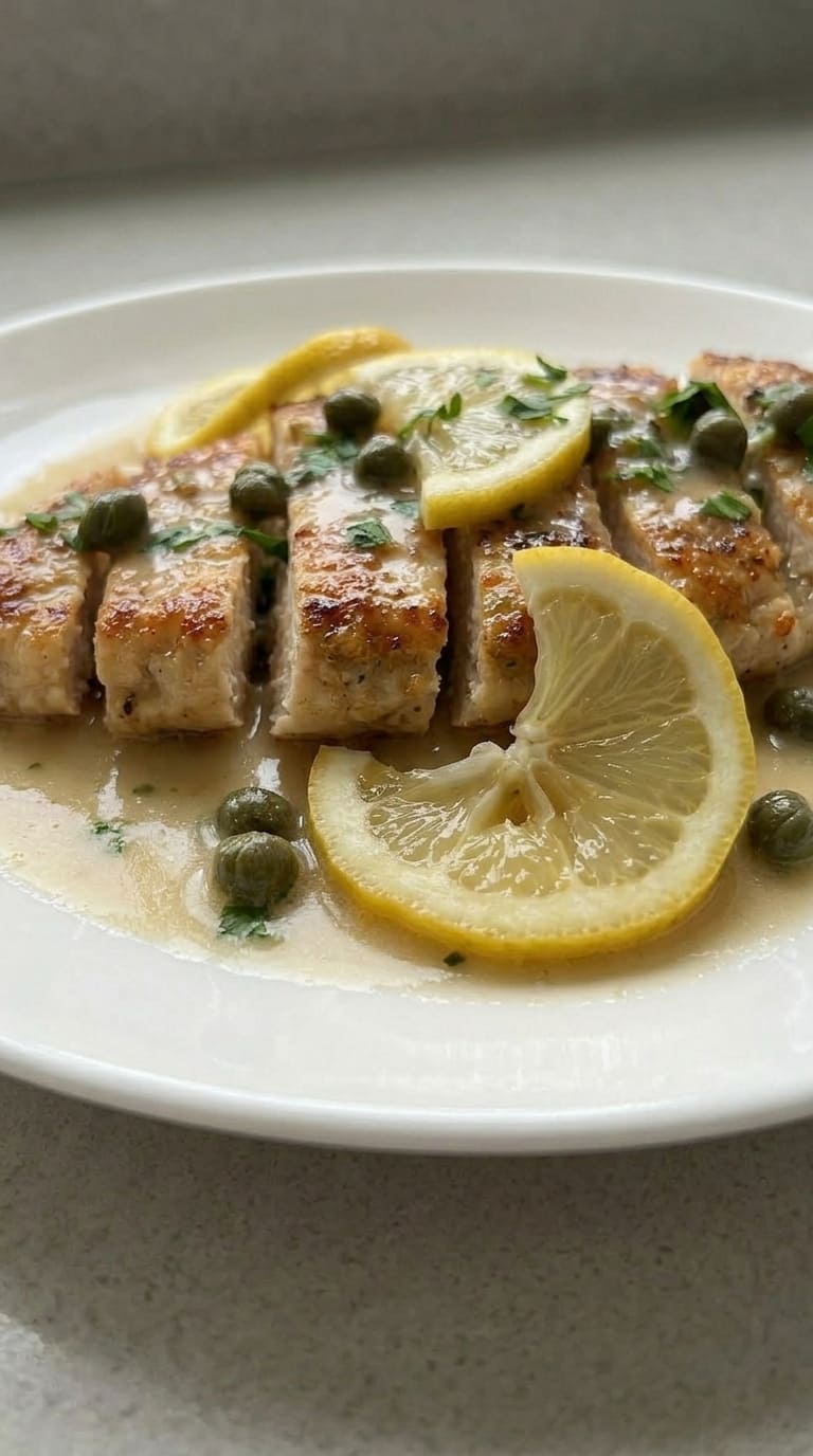 Creamy Lemon Chicken Piccata – Perfect Weeknight Dinner Idea