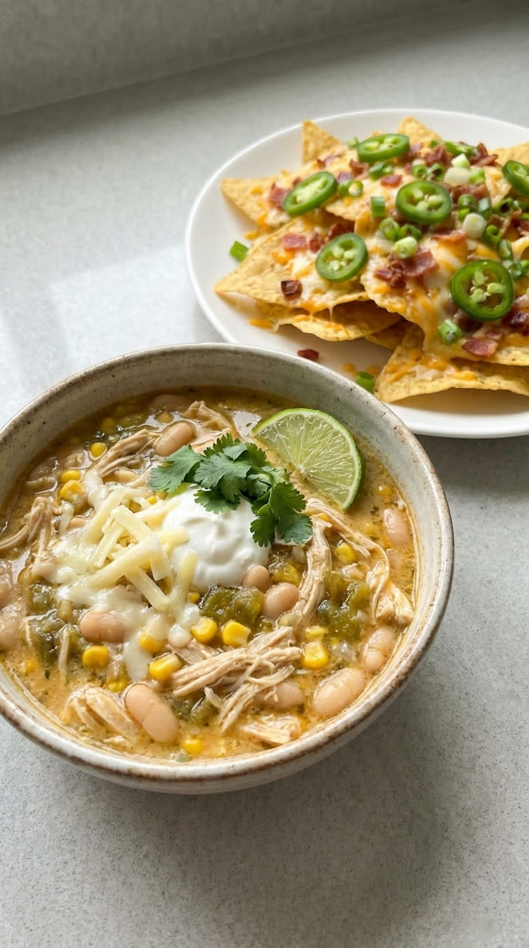 Creamy White Chicken Chili Recipe – Rich, Flavorful & Delicious