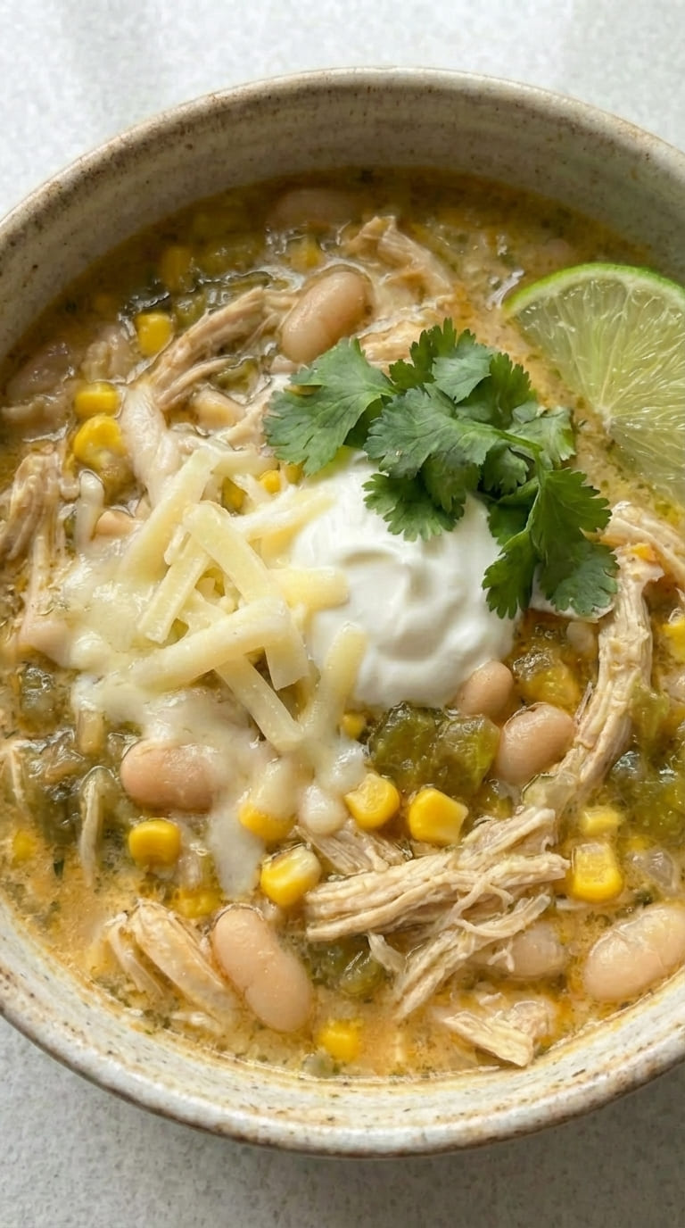 Creamy White Chicken Chili Recipe – Rich, Flavorful & Delicious