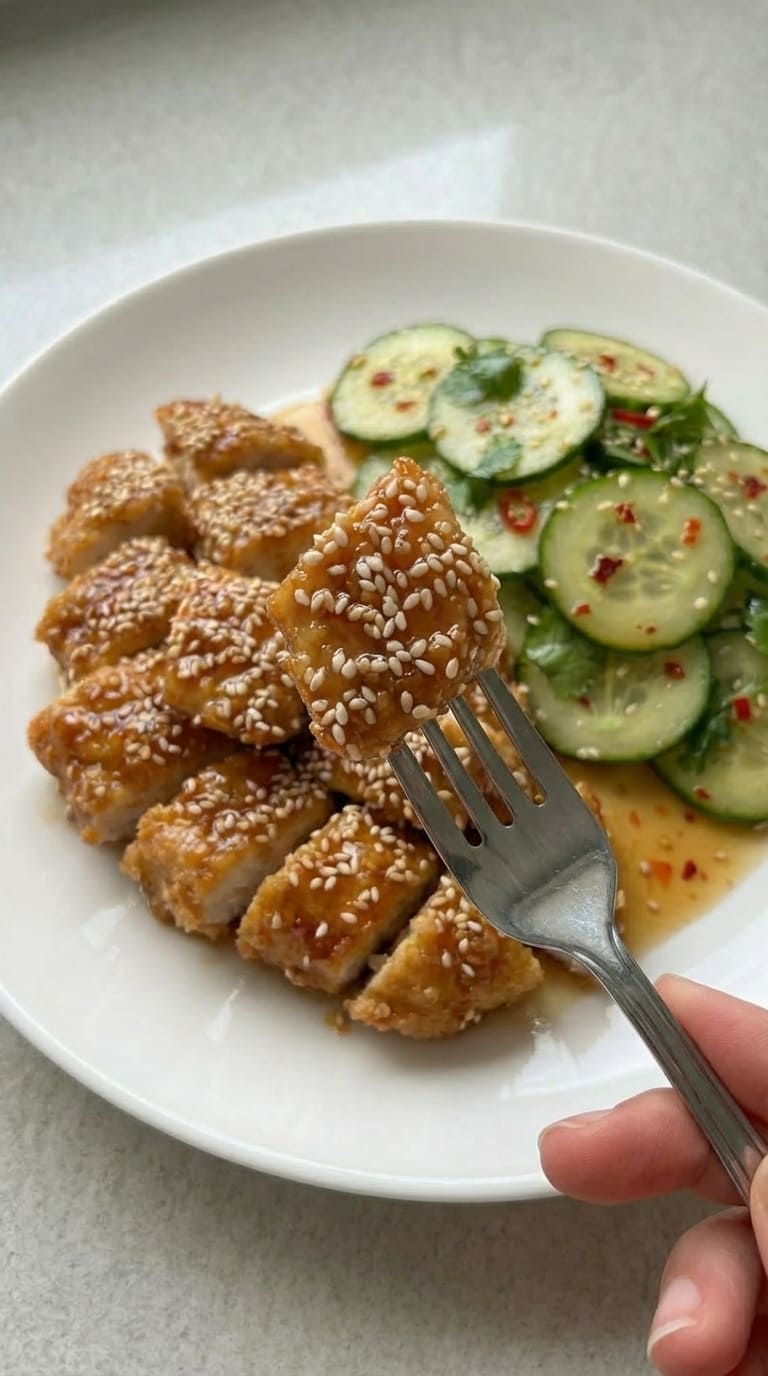 Easy Crispy Sesame Chicken Recipe (Restaurant-Quality!)