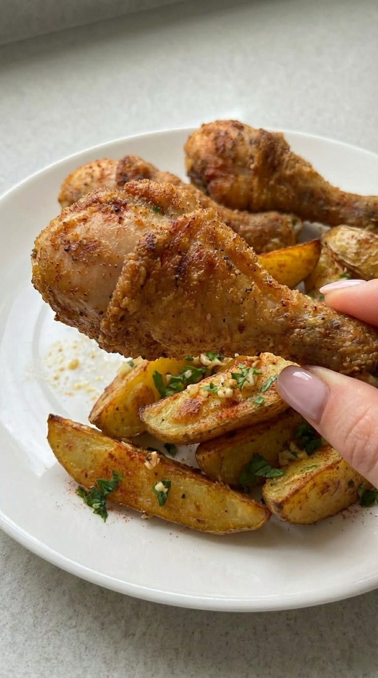 Fried Chicken Drumsticks – Crispy, Juicy & Golden