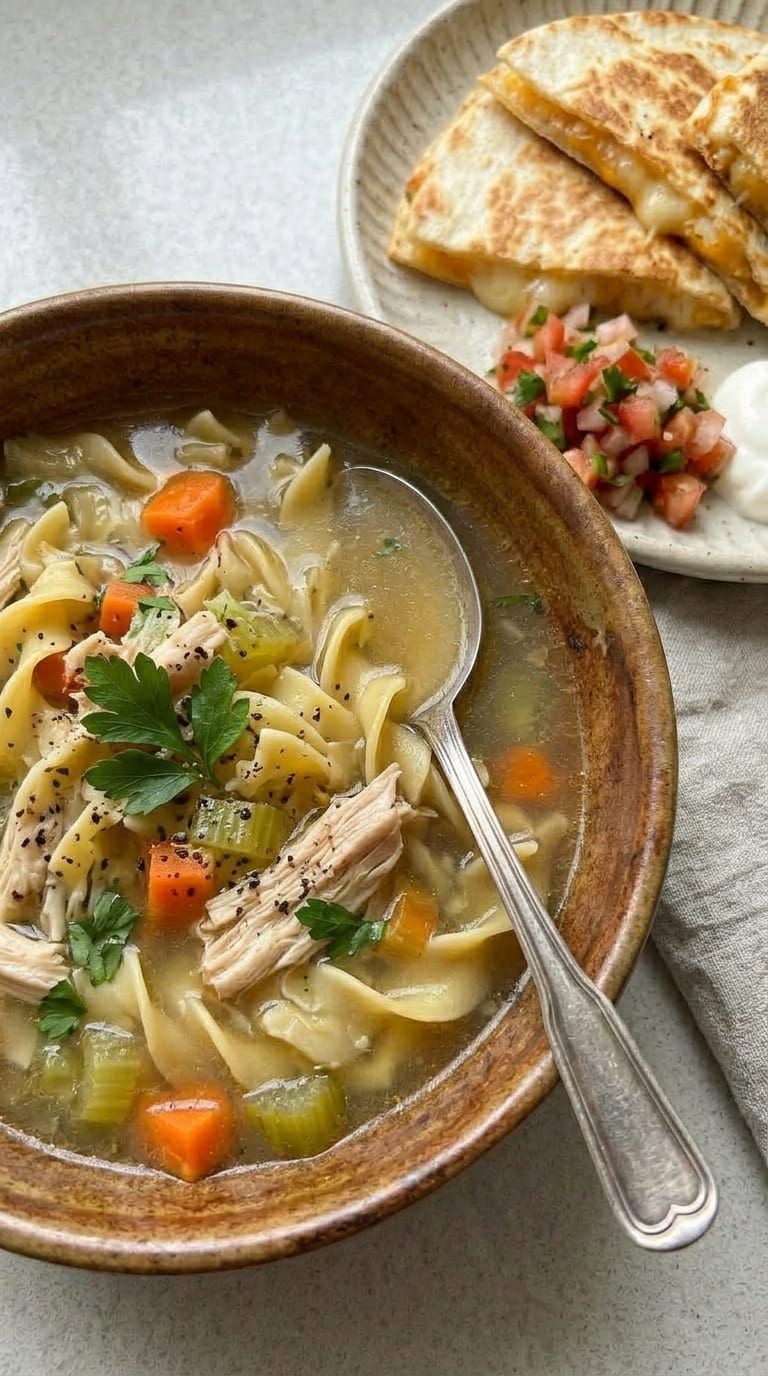 Instant Pot Chicken Noodle Soup – Simple Weeknight Dinner