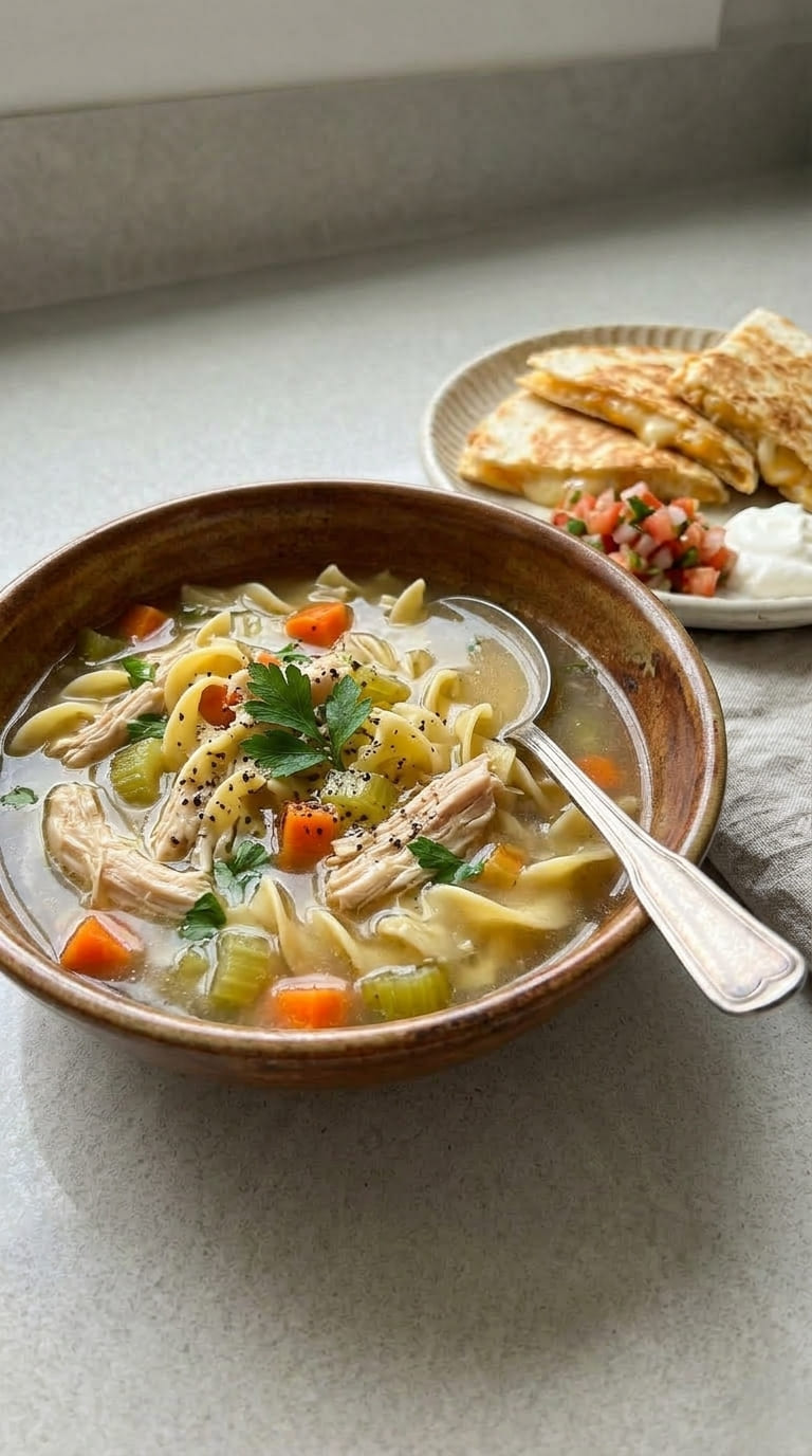 Instant Pot Chicken Noodle Soup – Simple Weeknight Dinner