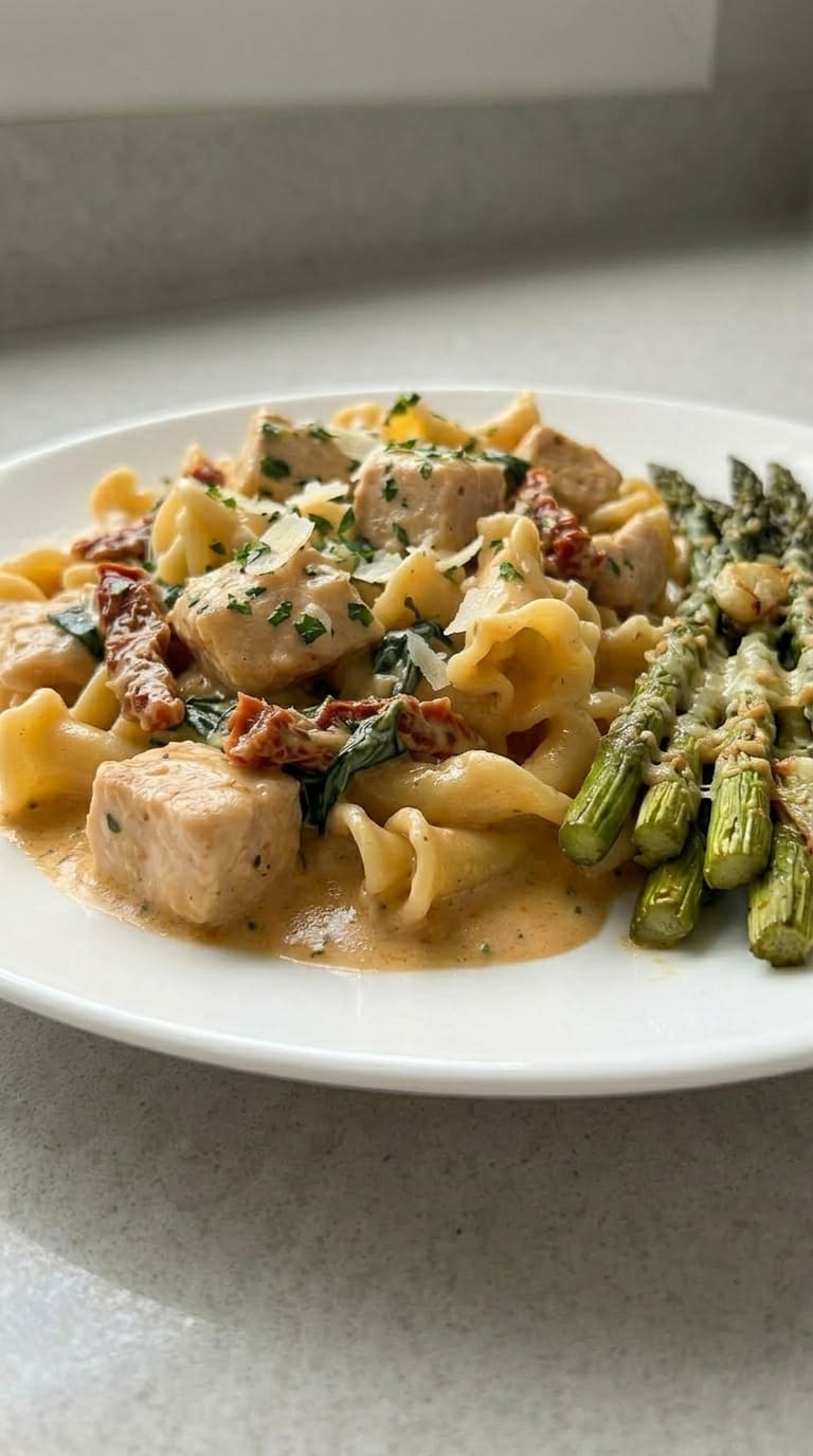 Easy Instant Pot Tuscan Chicken Pasta – One Pot Comfort Dinner