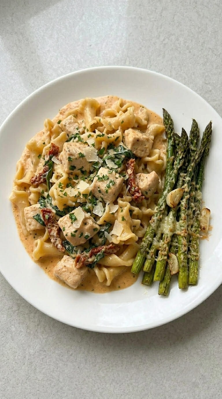 Easy Instant Pot Tuscan Chicken Pasta – One Pot Comfort Dinner