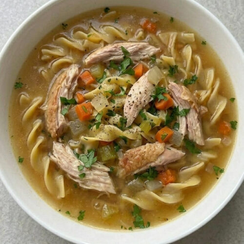 Instant Pot Turkey Noodle Soup Recipe – Quick, Comforting & Flavorful
