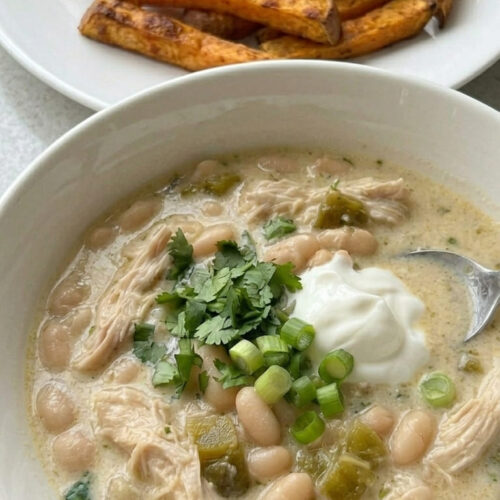 Homemade Instant Pot White Chicken Chili – Simple & Nourishing