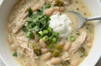 Homemade Instant Pot White Chicken Chili – Simple & Nourishing