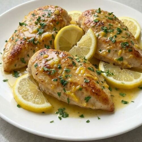 Easy One Pan Lemon Butter Chicken