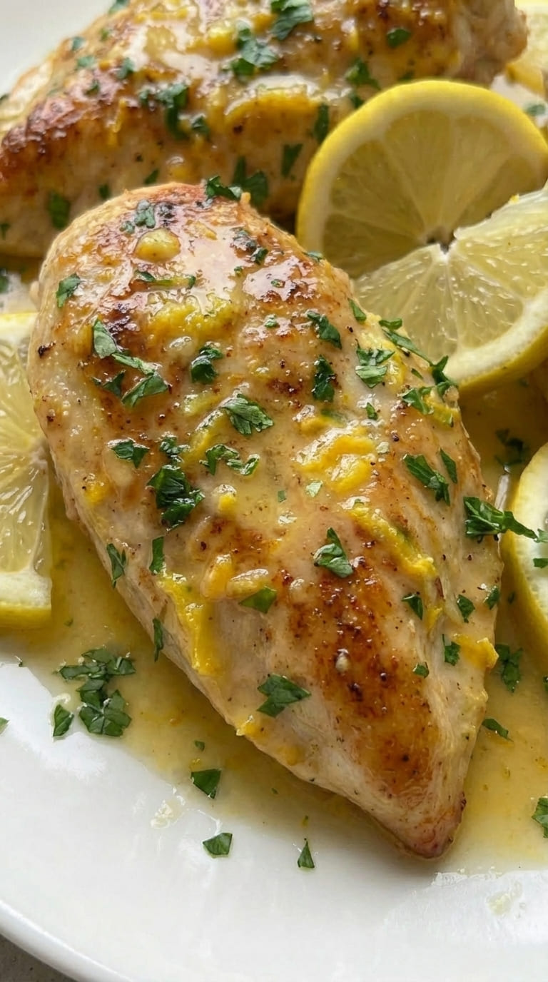 Easy One Pan Lemon Butter Chicken