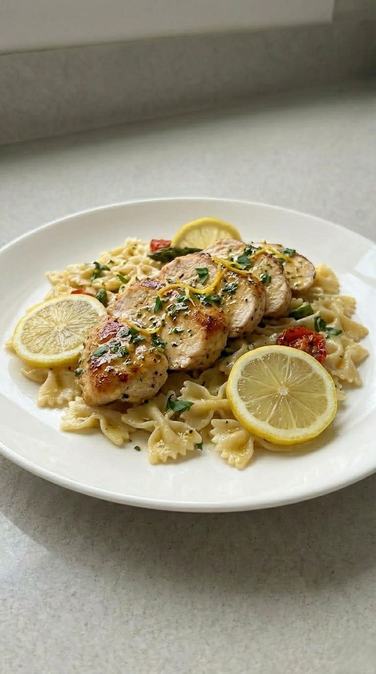 Lemon Chicken Pasta – Perfect Weeknight Dinner Idea