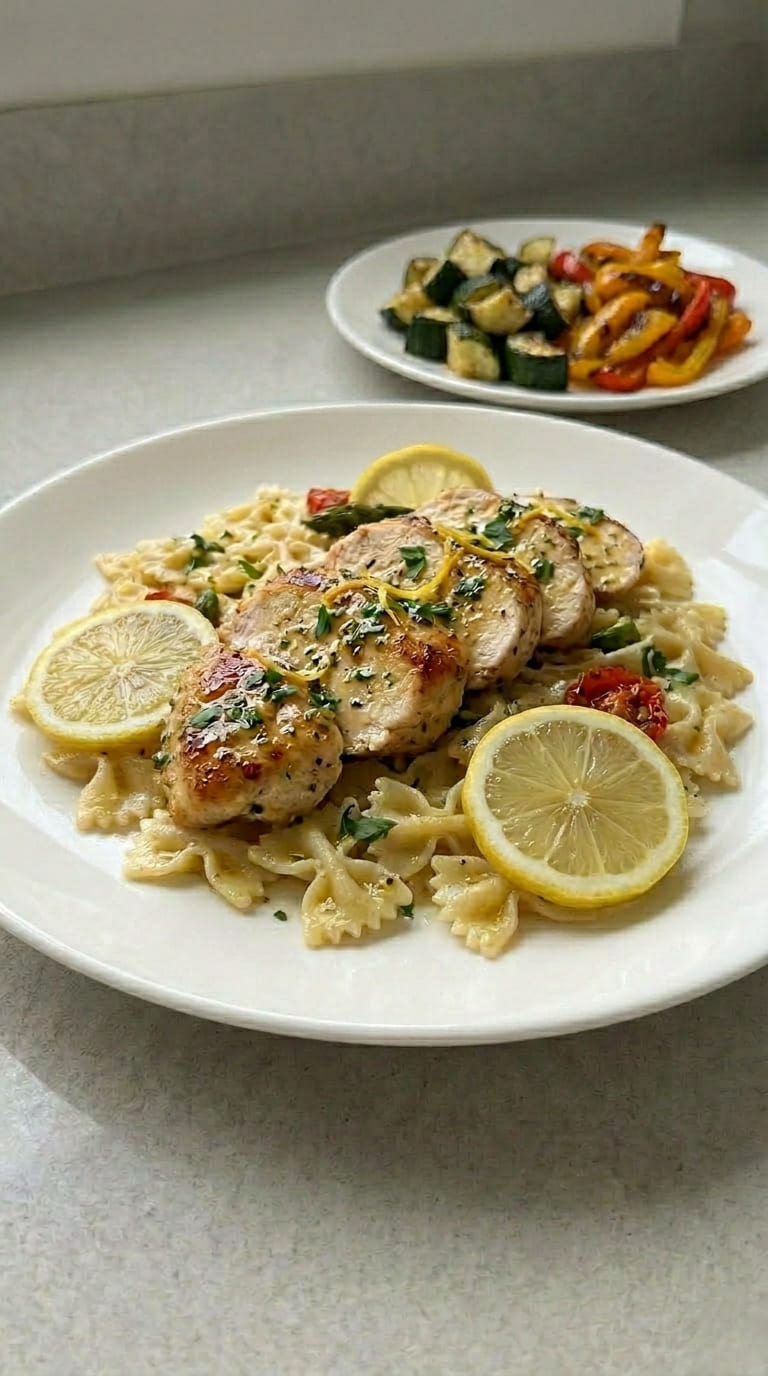 Lemon Chicken Pasta – Perfect Weeknight Dinner Idea