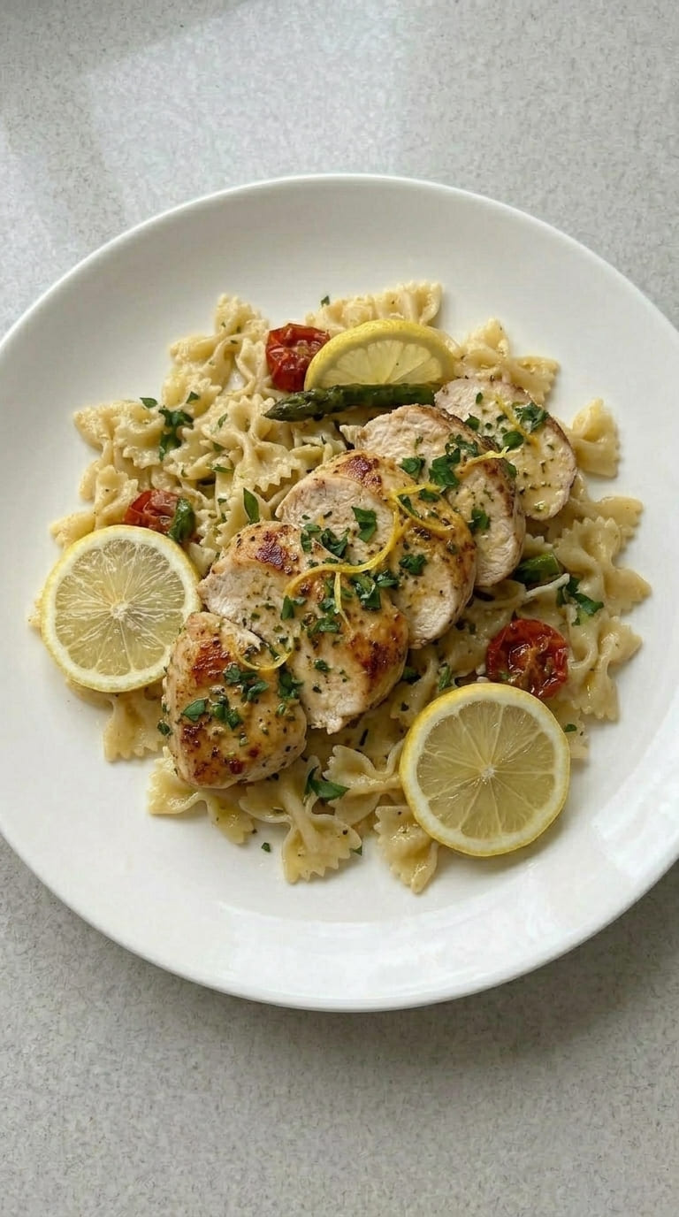 Lemon Chicken Pasta – Perfect Weeknight Dinner Idea