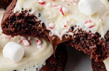 Easy Peppermint Hot Chocolate Cookies (Festive & Delicious!)