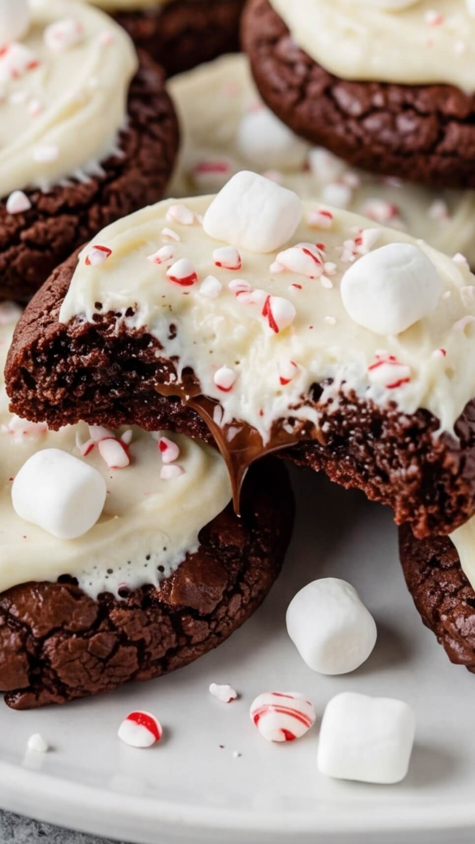 Easy Peppermint Hot Chocolate Cookies (Festive & Delicious!)