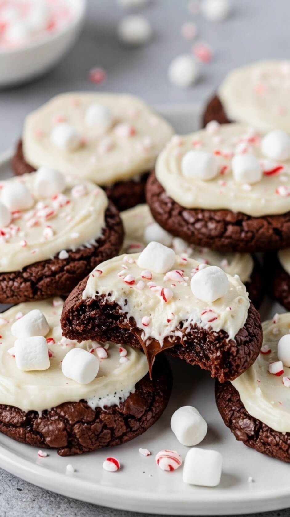 Easy Peppermint Hot Chocolate Cookies (Festive & Delicious!)