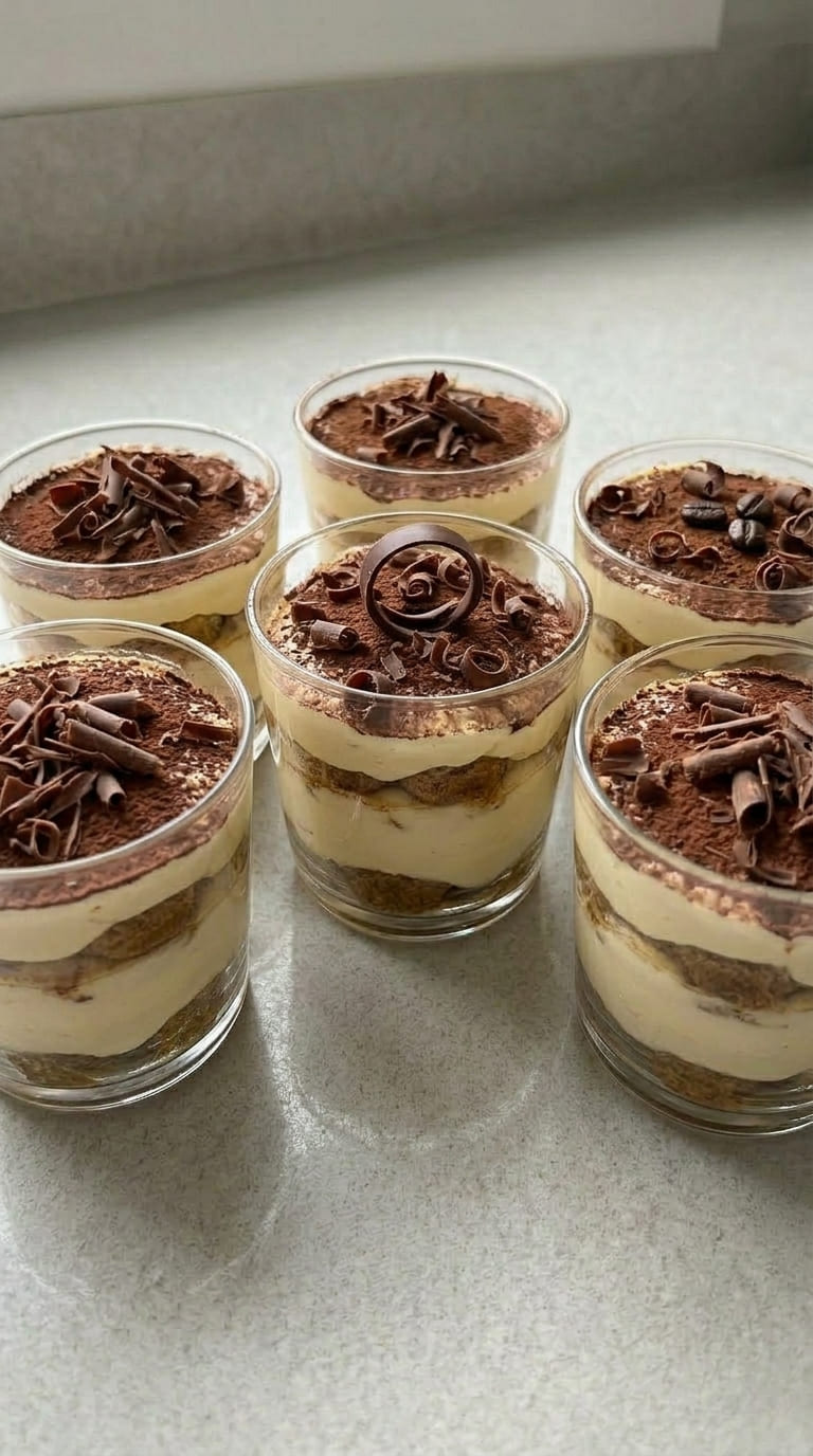 Tiramisu Cups – One Spoon and You’re Hooked