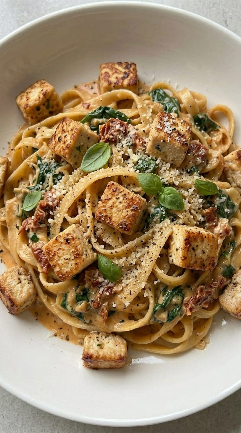 Tuscan Chicken Pasta – Quick & Easy Weeknight Dinner