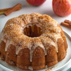 This Apple Cider Bundt Cake is the perfect fall dessert, bursting with warm flavors and cozy aromas! Made with spiced apple cider, this moist cake is packed with the sweetness of apples and a hint of cinnamon, creating a tender crumb that melts in your mouth. A drizzle of apple cider glaze adds an extra layer of deliciousness, making every slice irresistible. Perfect for autumn gatherings or simply enjoying with a cup of coffee, this bundt cake will fill your kitchen with the essence of fall.