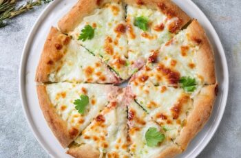 This Chicken Alfredo Pizza is the perfect way to treat yourself or your loved ones to something special. Crispy, cheesy, and irresistibly delicious, it’s sure to become a favorite in your home.