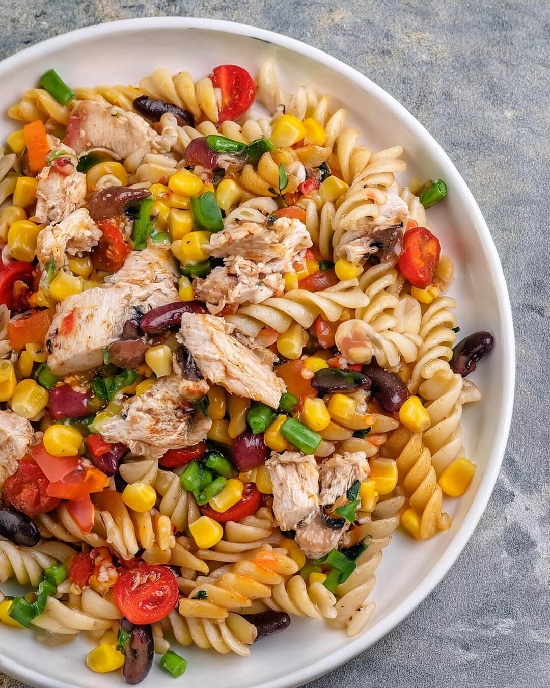 Whenever you're in the mood for a smoky and flavorful dish, this BBQ Chicken Pasta Salad combines tender chicken, smoky barbecue sauce, and creamy pasta, making it the perfect balance of savory and satisfying for any gathering or meal.