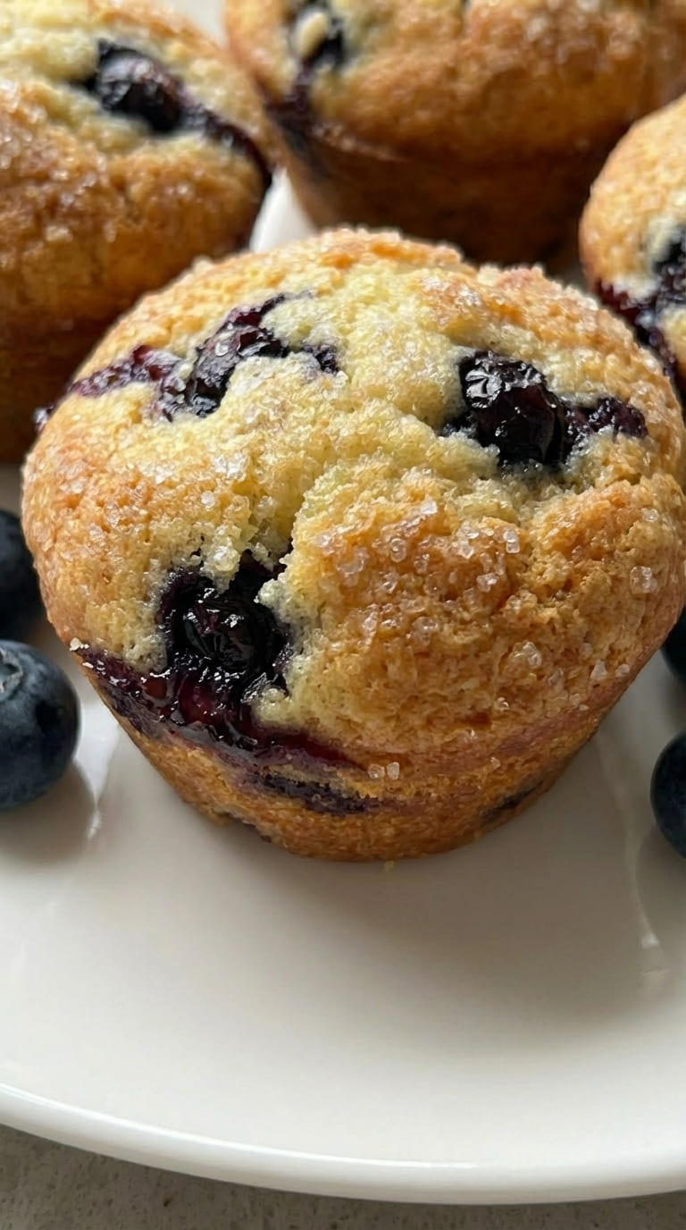 Blueberry Muffins Recipe – Juicy, Moist & Delicious