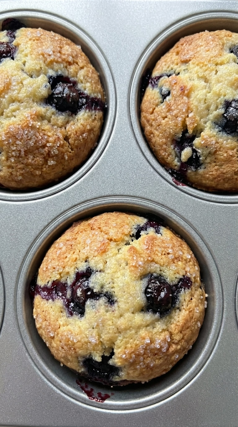 Blueberry Muffins Recipe – Juicy, Moist & Delicious