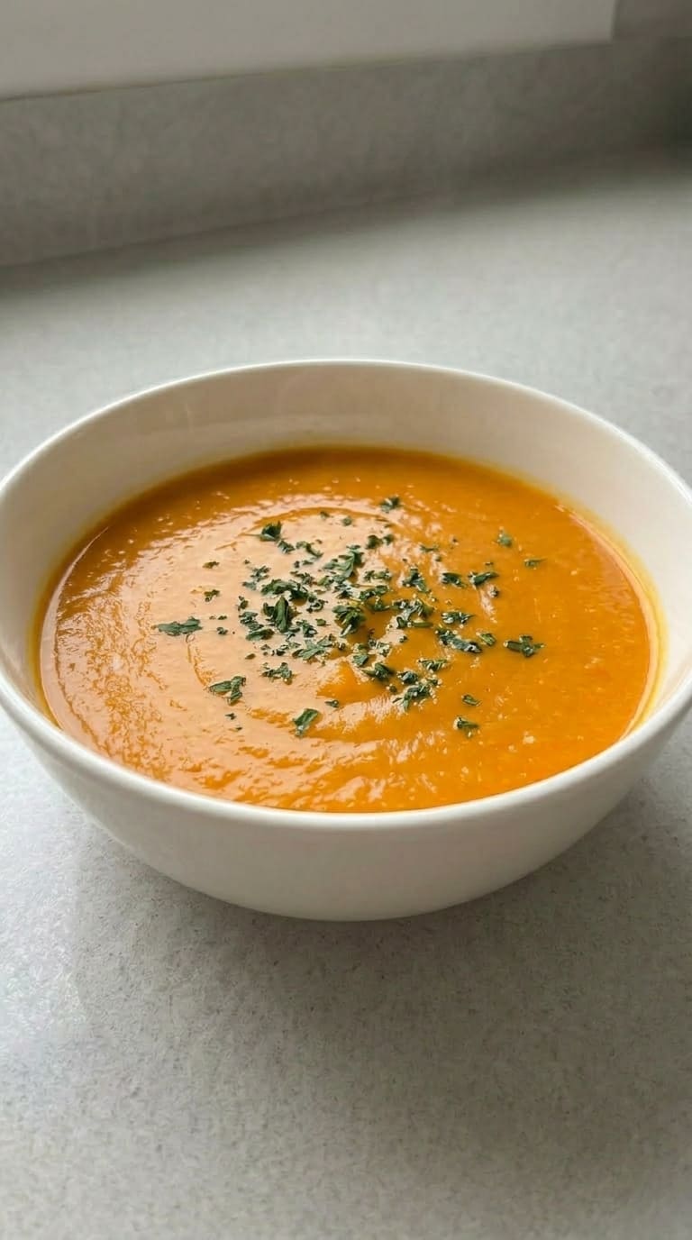 Smooth & Cozy Carrot Soup Perfect for Any Day