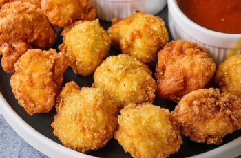 Whenever you're craving a crispy and tropical twist on a favorite, this Coconut Popcorn Chicken combines tender chicken bites with a crunchy coconut coating, making it an irresistible snack or appetizer.