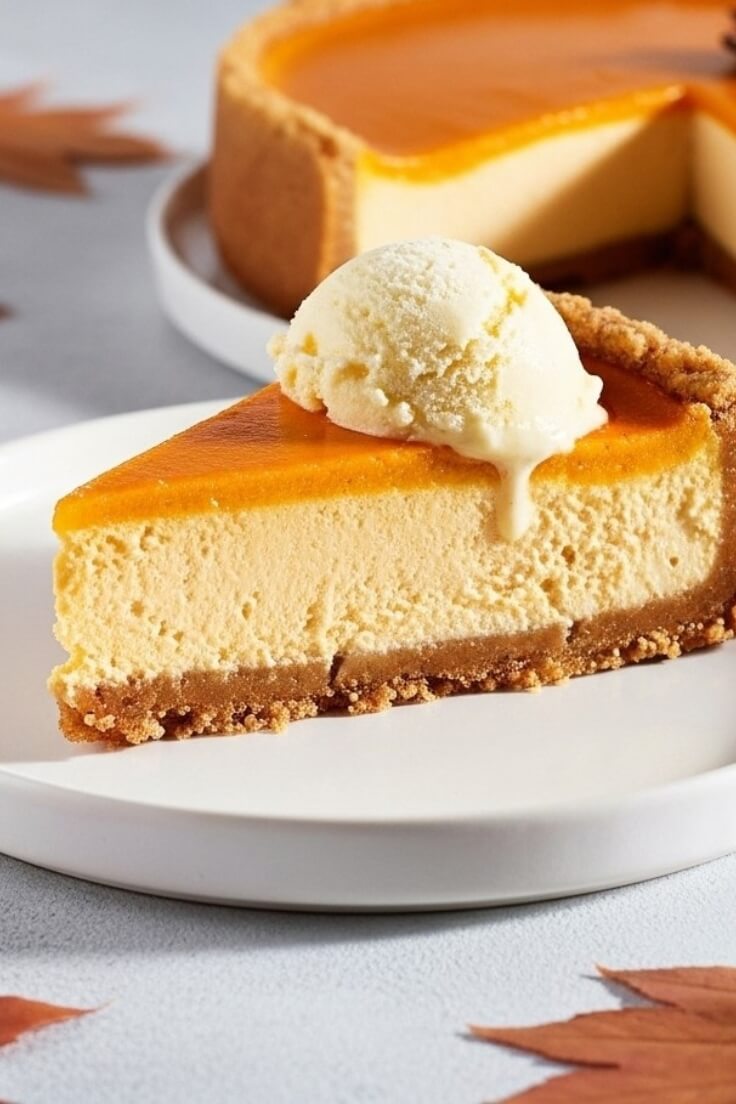 Creamy Pumpkin Cheesecake Recipe