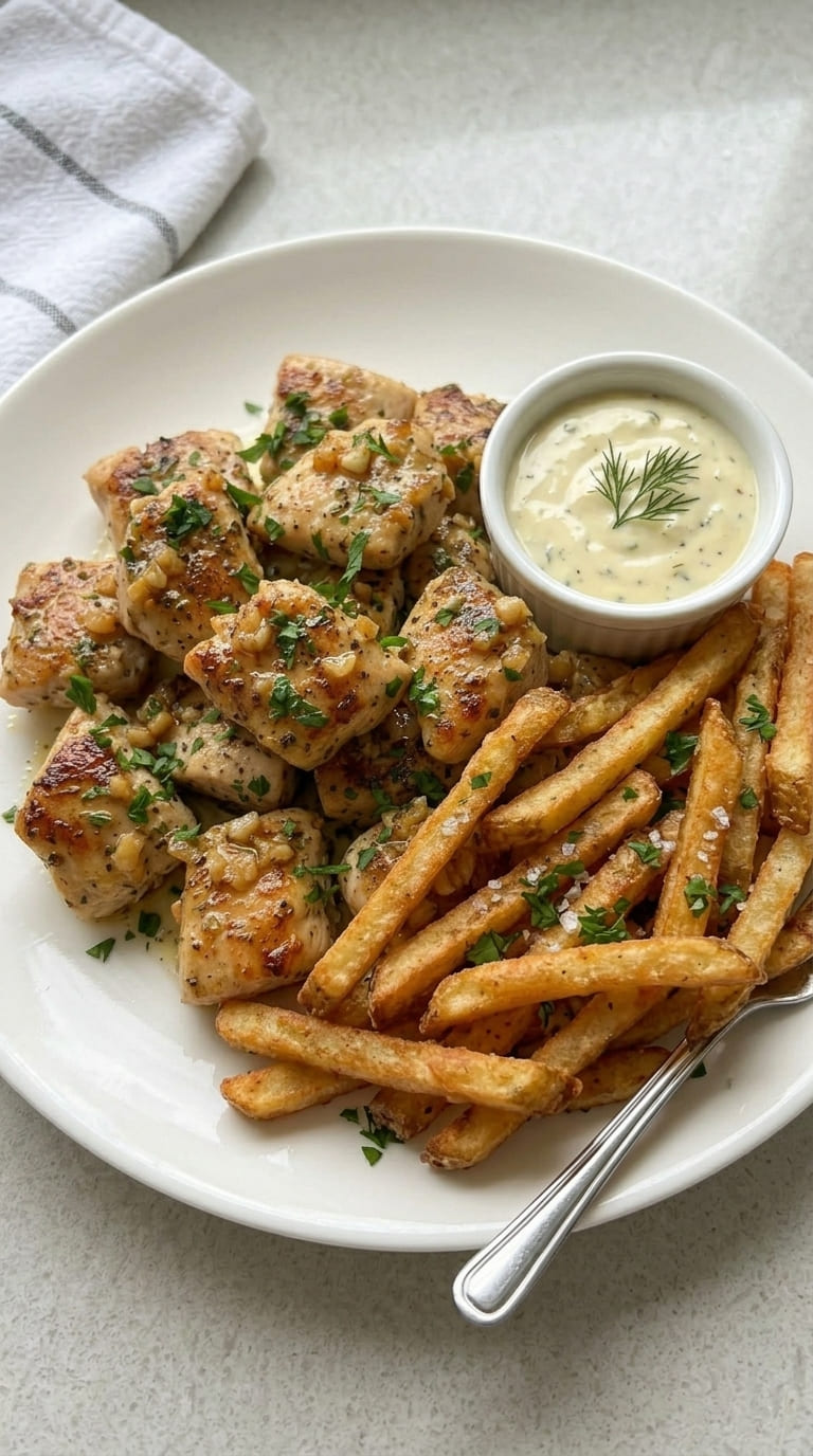 Juicy Garlic Butter Chicken Bites Ready in 15 Minutes