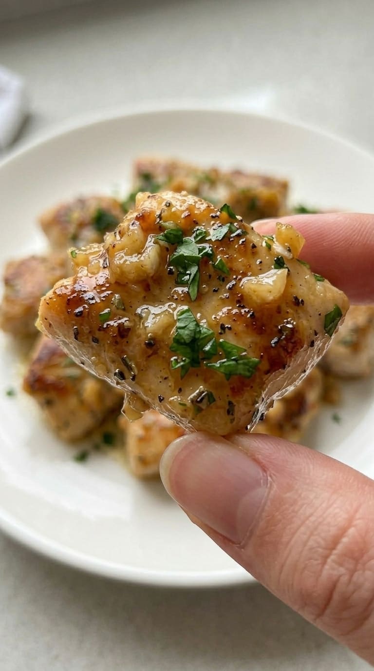 Juicy Garlic Butter Chicken Bites Ready in 15 Minutes