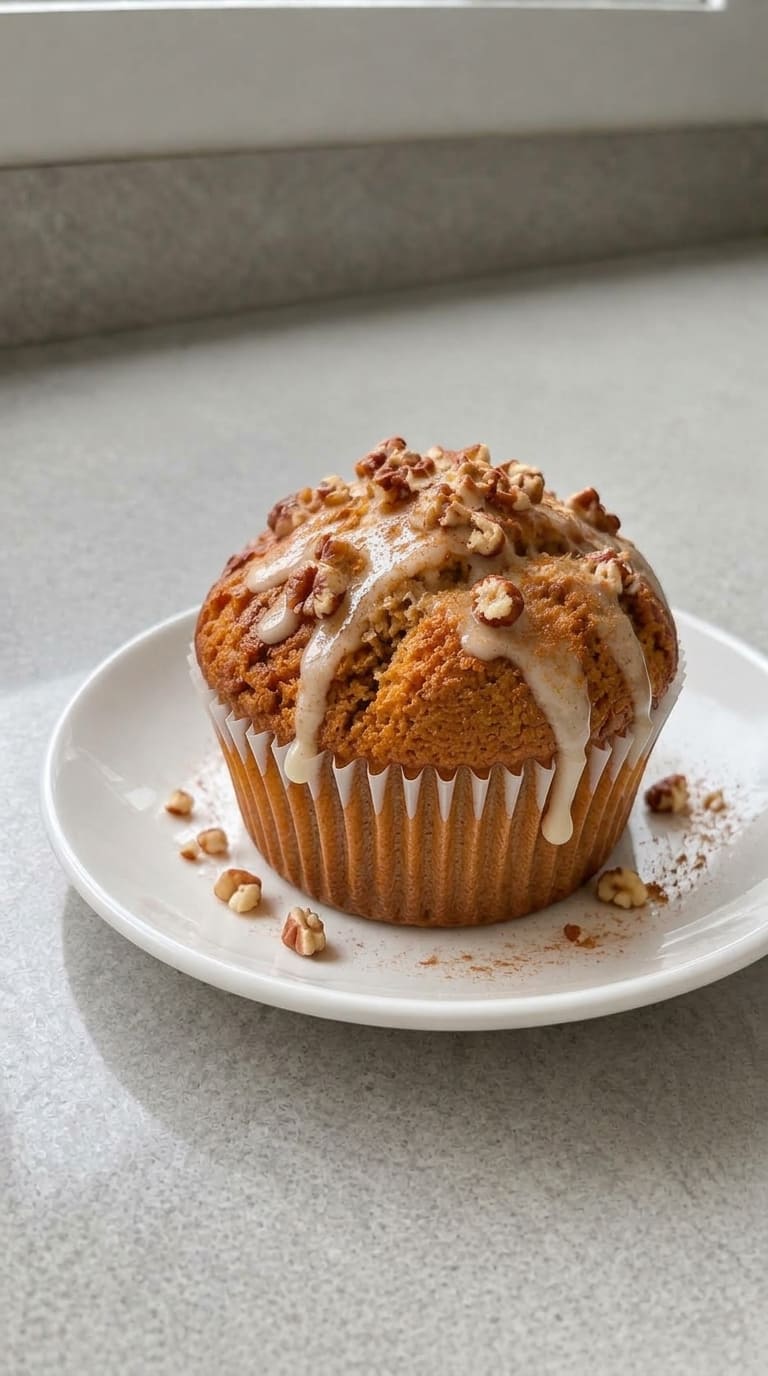 Healthy Yogurt Pumpkin Muffins, Easy, Tender and Delicious