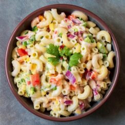 When it comes to classic side dishes, Macaroni Salad is a timeless favorite. This creamy, flavorful dish combines tender elbow macaroni with a variety of fresh vegetables, all tossed in a tangy mayonnaise dressing. Perfect for picnics, barbecues, or as a side for any meal, it’s a versatile and delicious option that’s sure to please.