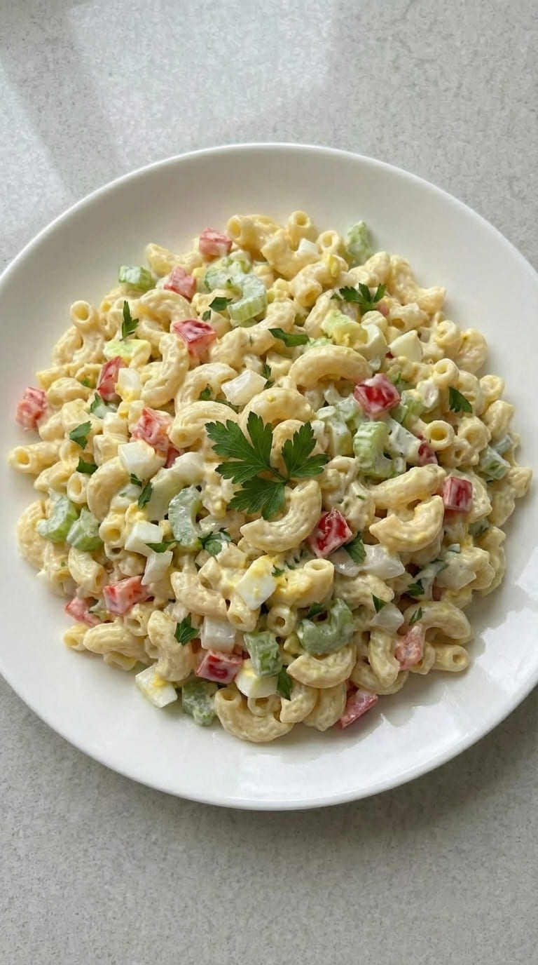 The Best Homemade Macaroni Salad in Minutes