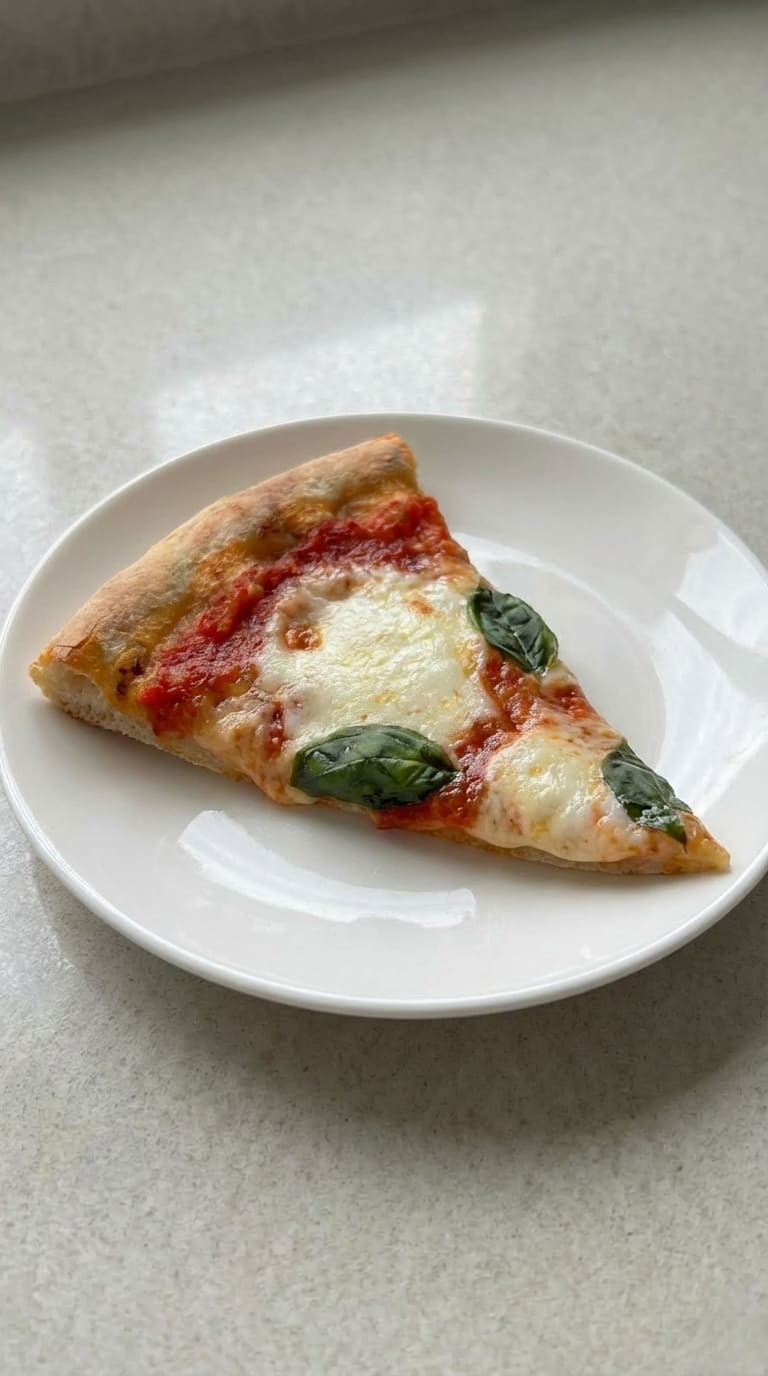 Classic Margherita Pizza with Perfect Crispy Crust