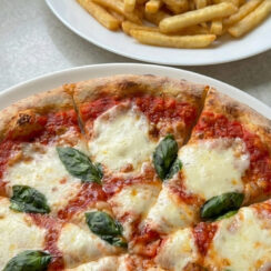 Classic Margherita Pizza with Perfect Crispy Crust