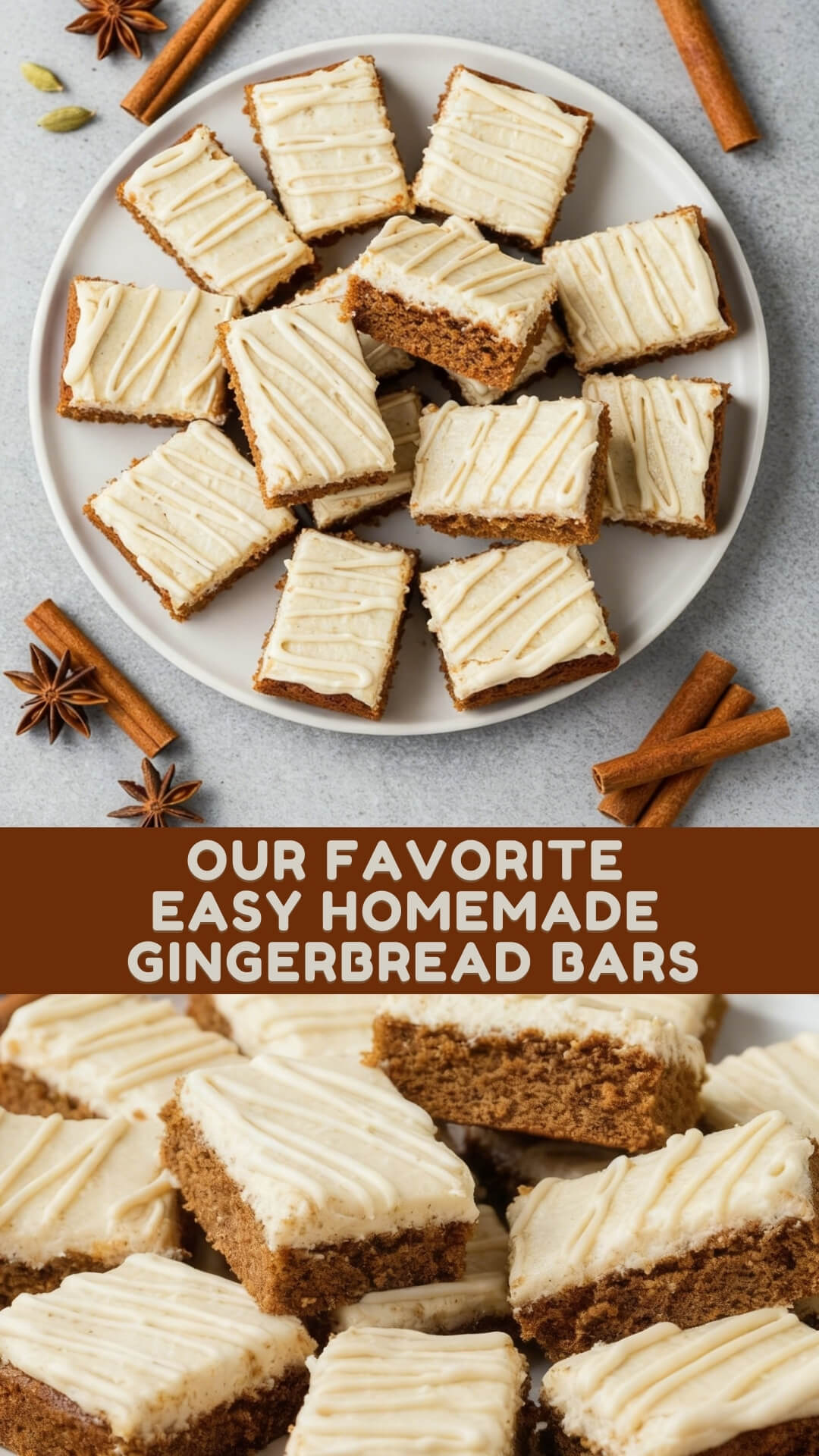 Our Favorite Easy Homemade Gingerbread Bars