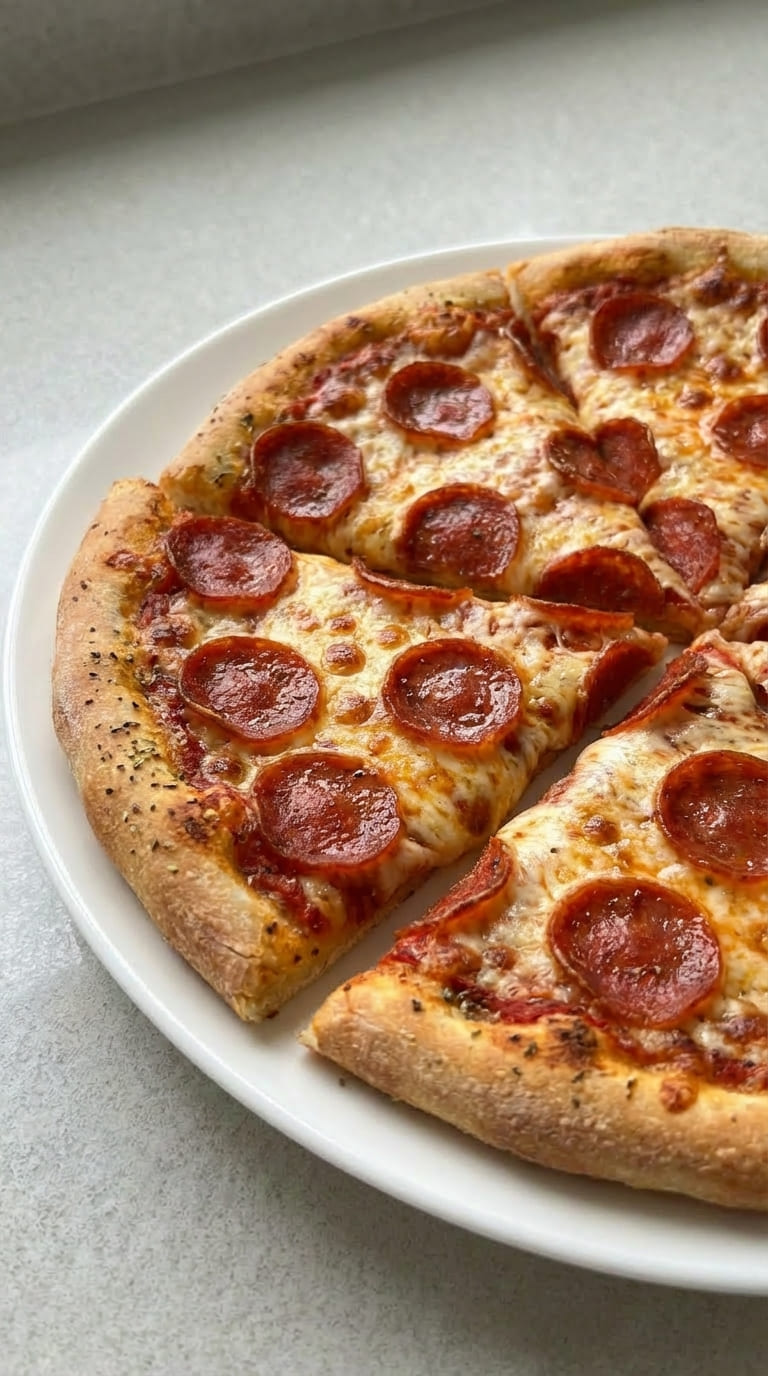 Homemade Pepperoni Pizza Better Than Takeout