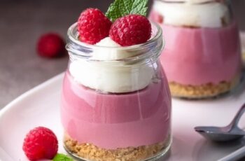 Raspberry cheesecake mousse is a delightful dessert that perfectly blends the tangy sweetness of raspberries with the creamy richness of cheesecake. This elegant treat is ideal for any occasion and will surely leave a lasting impression on your guests.