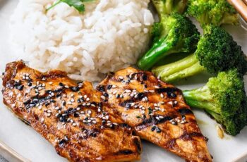 This Asian Grilled Chicken is a flavorful dish that’s sure to impress! Marinated in a delicious blend of soy sauce, ginger, garlic, and sesame oil, the chicken absorbs all the rich, savory flavors. Grilled to perfection, it boasts a beautiful char and juicy tenderness in every bite. Serve it over rice or alongside fresh veggies for a complete meal that’s both healthy and satisfying. Perfect for weeknight dinners or outdoor gatherings, this recipe will bring a taste of Asia to your table. Ready to fire up the grill? Check out the recipe and enjoy this mouthwatering dish!
